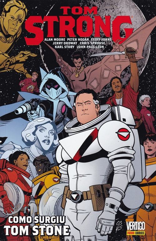 Tom Strong # 4 - Como Surgiu Tom Stone