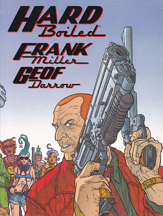 Hard-Boiled-TPB-By-Frank-Miller-And-Geof-Darrow-1st-Edition