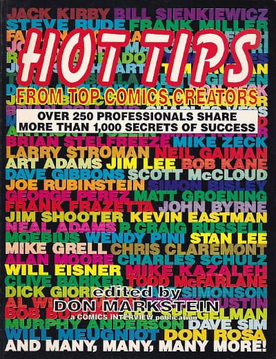 Hot Tips From Top Comics Creators TPB