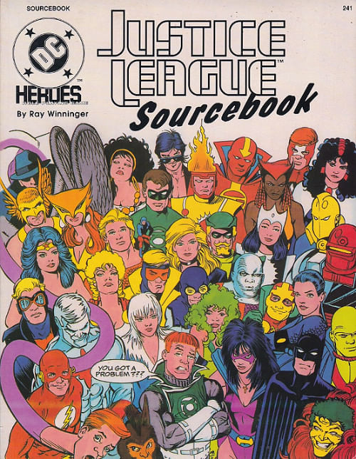 DC Heroes Role Playing Game TPB - Justice League Sourcebook