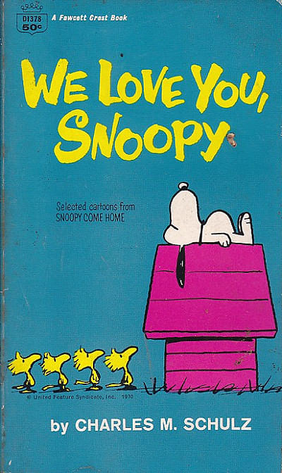 We Love You Snoopy PB