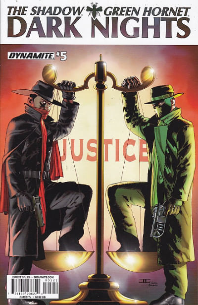 Shadow And Green Hornet Dark Nights # 5