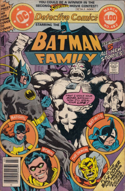 Detective Comics - Volume 1 # 482