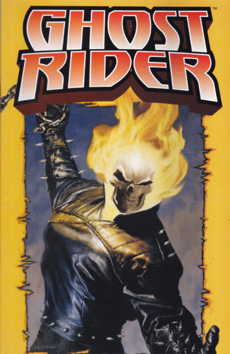 Ghost Rider Poster Book Marvel Legends