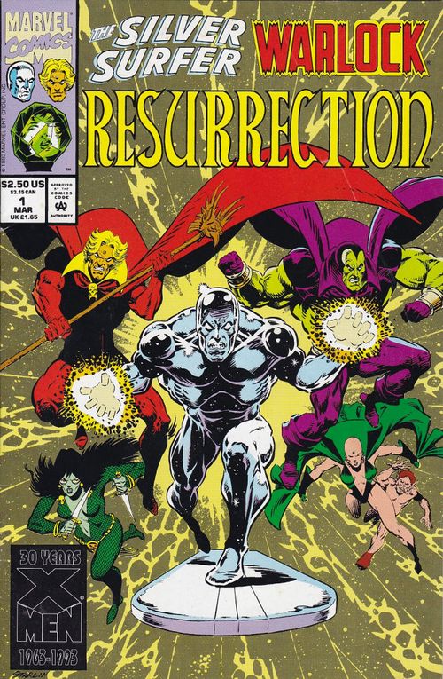 Silver Surfer/Adam Warlock - Resurrection # 1