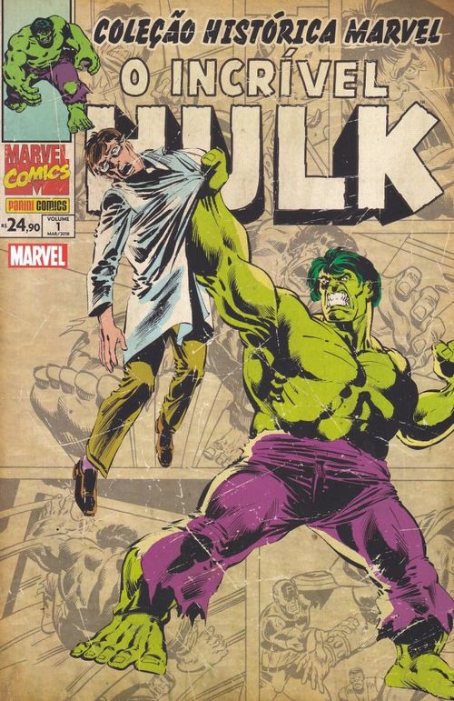 Coleção Histórica Marvel - O Incrível Hulk # 01