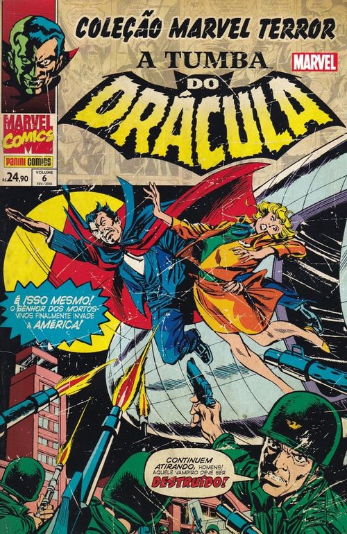 Coleção Marvel Terror - A Tumba do Drácula # 6