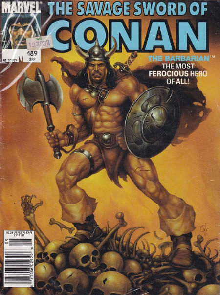 Savage Sword Of Conan # 189