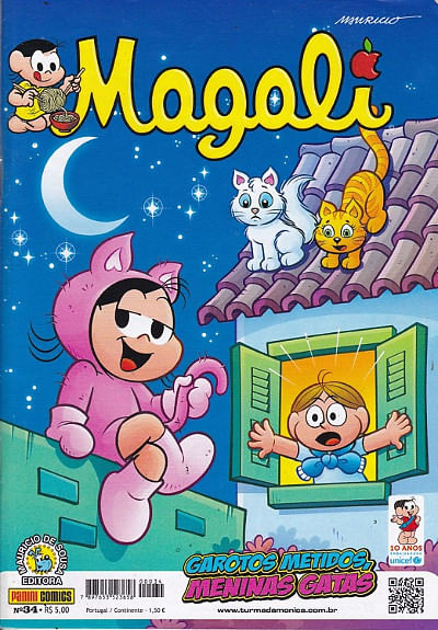 Magali 2ª Série 034 Editora Panini Rika Comic Shop Gibis Quadrinhos Revistas Mangás Rika 8350