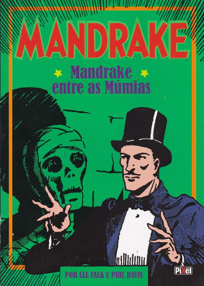 Mandrake # 3 - Mandrake Entre as Múmias (capa cartonada)