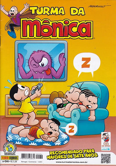 Turma Da Mônica 2ª Série 034 Editora Panini Rika Comic Shop Gibis Quadrinhos Revistas 8966