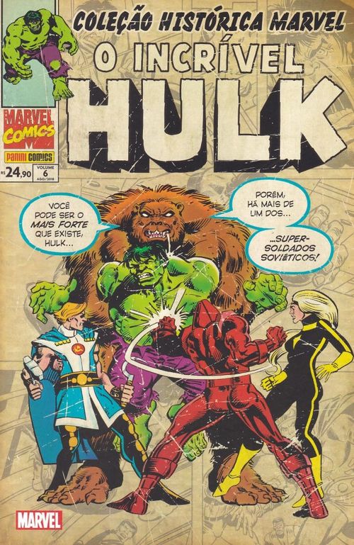 Coleção Histórica Marvel - O Incrível Hulk # 06