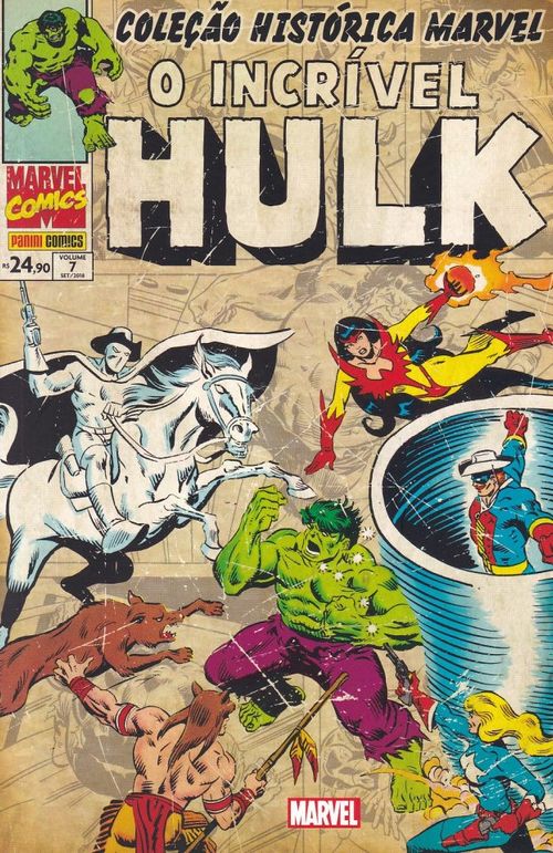 Coleção Histórica Marvel - O Incrível Hulk # 07