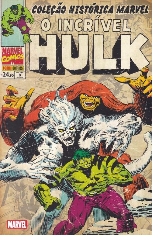 Coleção Histórica Marvel - O Incrível Hulk # 08