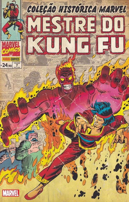 Coleção Histórica Marvel - Mestre do Kung Fu # 07