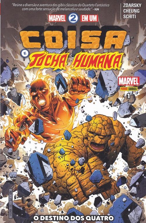 Coisa e Tocha Humana # 1 - O Destino dos Quatro