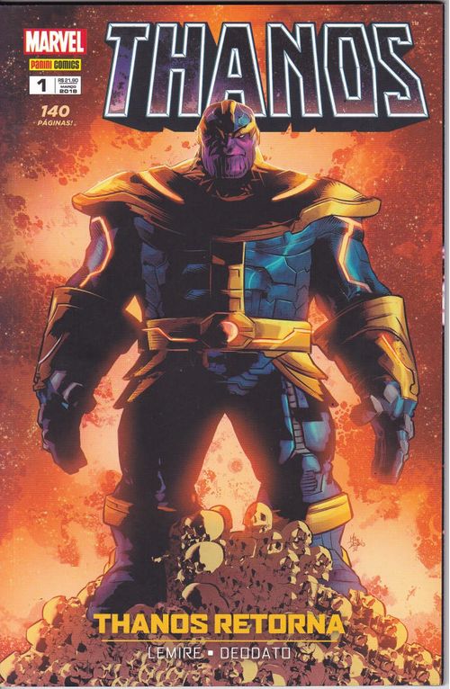 Thanos # 1 - Thanos Retorna