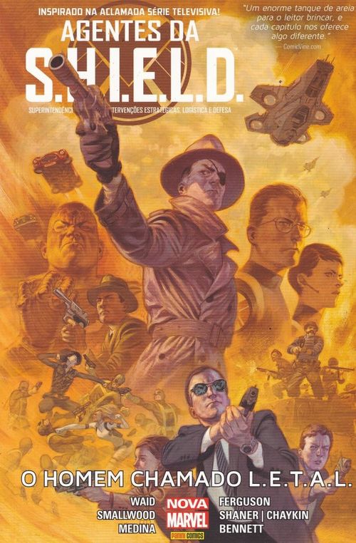Agentes da S.H.I.E.L.D. - O Homem Chamado L.E.T.A.L (Capa Cartonada)