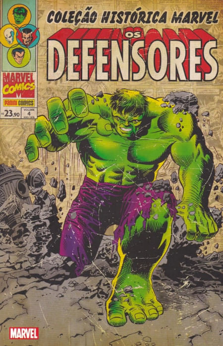 Coleção Histórica Marvel - Os Defensores # 4