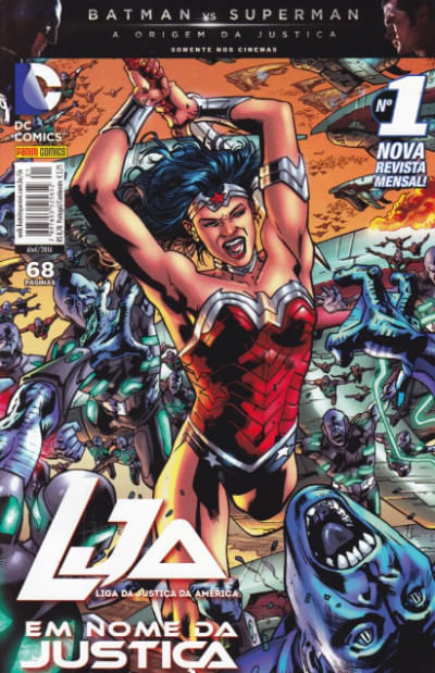LJA - Liga da Justiça da América # 01 (Capa Variante Mulher-Maravilha)