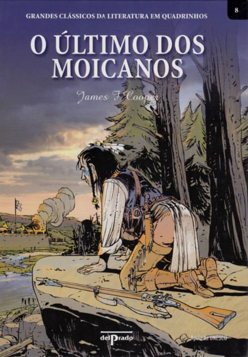 Grandes Clássicos da Literatura em Quadrinhos # 08 - O Último dos Moicanos