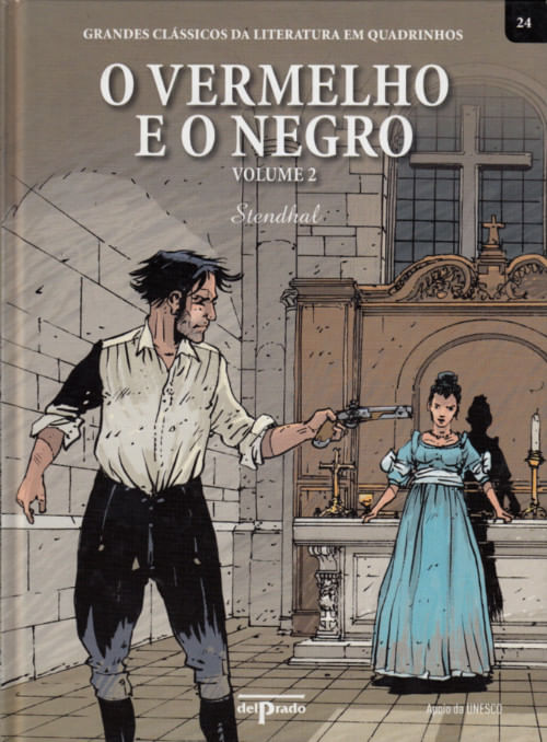 Grandes-Classicos-da-Literatura-em-Quadrinhos-24-O-Vermelho-e-o-Negro-Volume-2