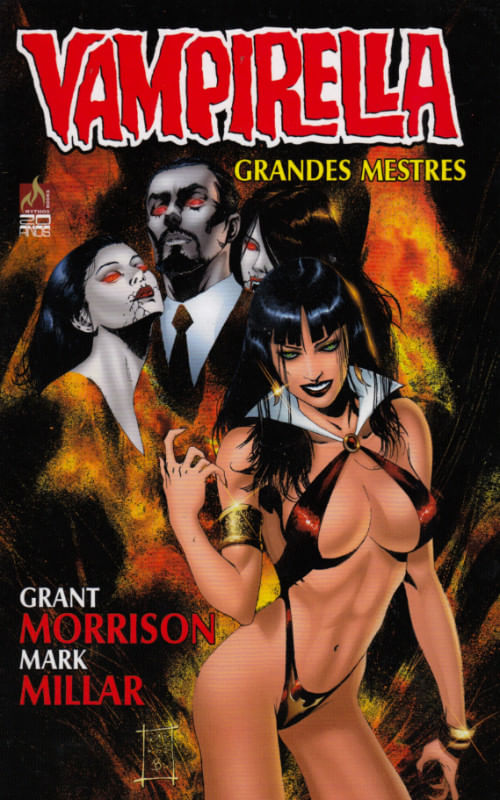 Vampirella - Grandes Mestres - Grant Morrison - Mark Millar