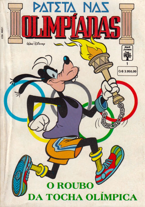 Pateta-nas-Olimpiadas--1992-