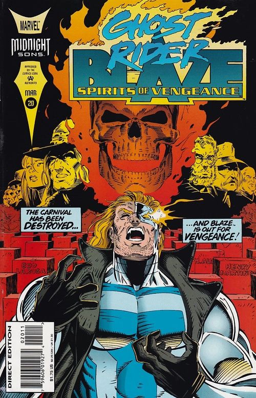 Ghost Rider/Blaze - Spirits of Vengeance # 20