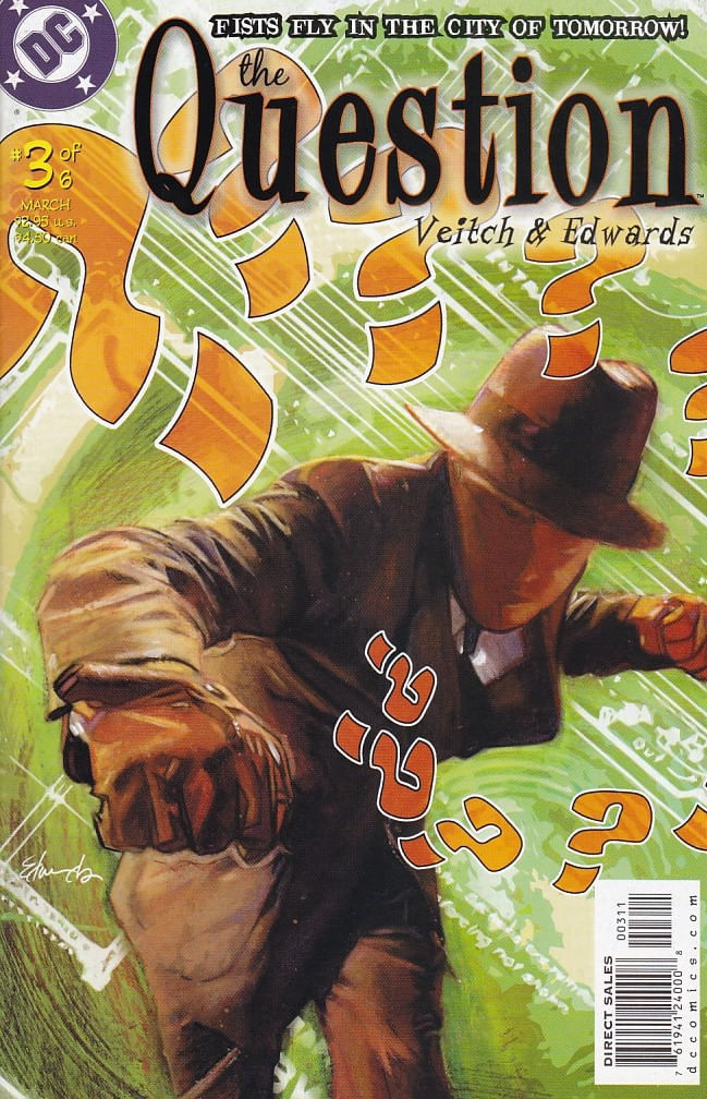 Question - Volume 2 # 3 - Gibis Mangás Quadrinhos HQs - Rika Comic Shop
