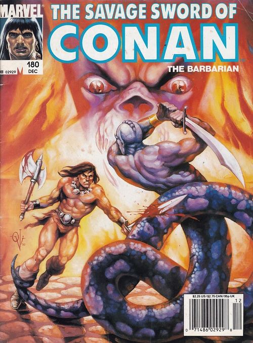 Savage Sword of Conan # 180