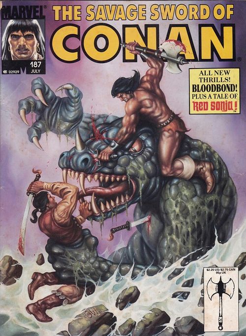 Savage Sword of Conan # 187