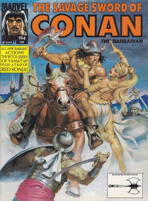 Savage Sword of Conan # 194