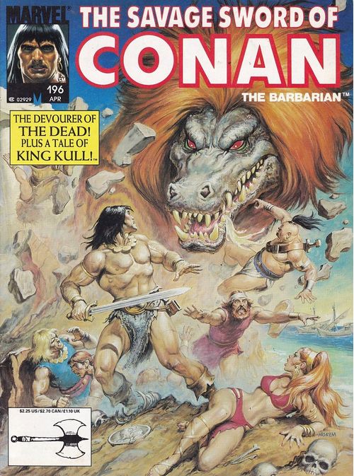 Savage Sword of Conan # 196
