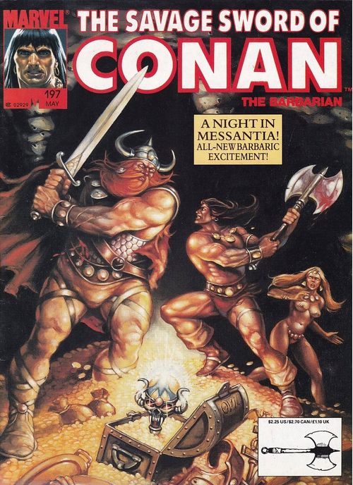 Savage Sword of Conan # 197