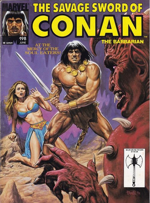 Savage Sword of Conan # 198