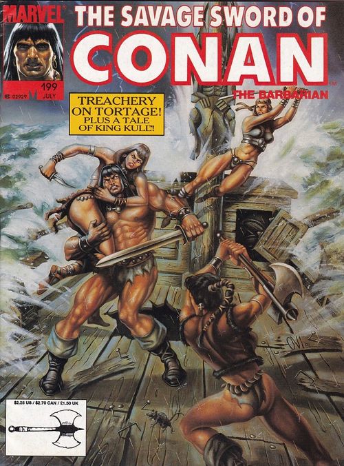Savage Sword of Conan # 199