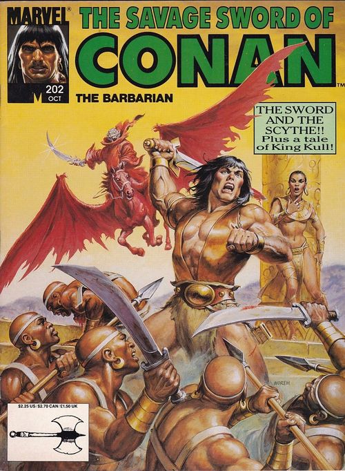 Savage Sword of Conan # 202