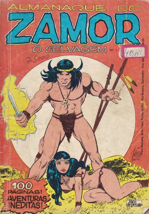 Almanaque do Zamor o Selvagem # 1