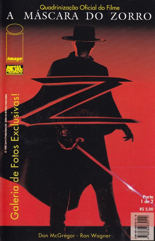 Máscara do Zorro # 1 - Quadrinização Oficial do Filme
