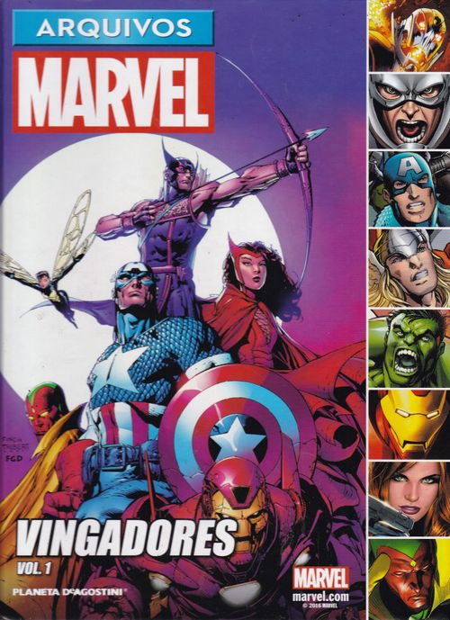 Arquivos Marvel # 02 - Vingadores - Volume 1