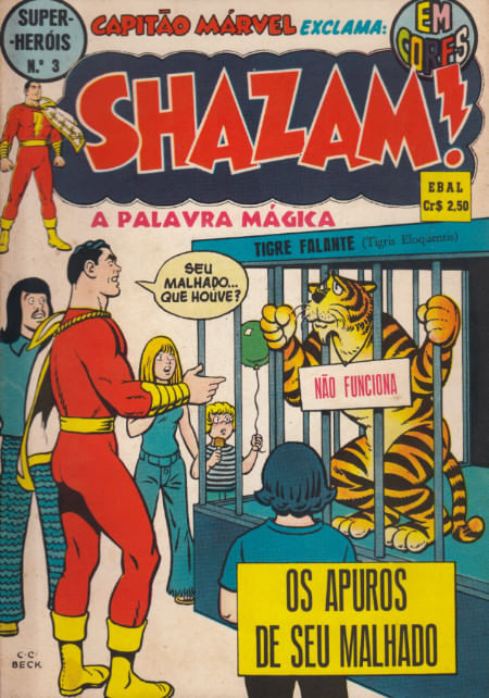 Super-Heróis - Edição Especial em Cores - Shazam! # 03