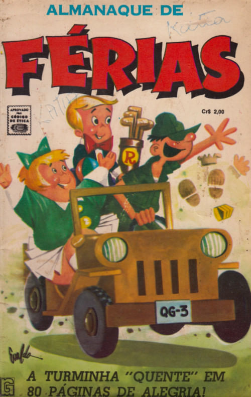 Almanaque de Férias - A Turminha "Quente"" Em 80 Páginas de Alegria