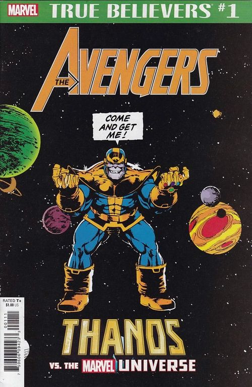 True Believers Avengers Thanos vs. The Marvel Universe # 1