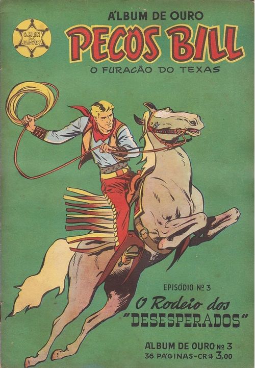 Album de Ouro - Pecos Bill - O Furacão do Texas # 03