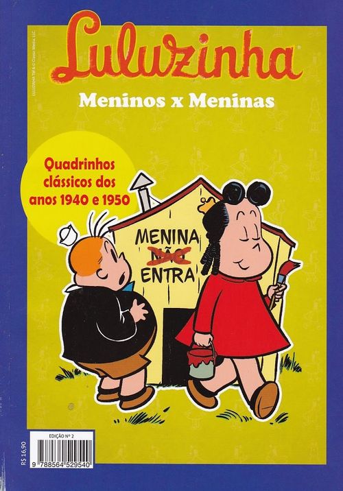 Luluzinha - Quadrinhos Clássicos dos Anos 1940 e 1950 - Volume 2 - Meninos x Meninas