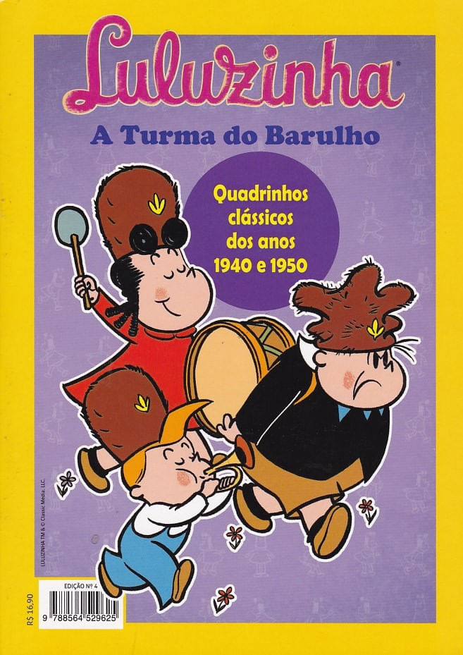 Luluzinha---Quadrinhos-Classicos-dos-Anos-1940-e-1950---Volume-4---A-Turma-do-Barulho