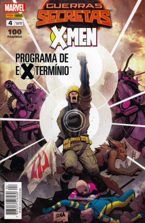 Guerras Secretas - X-Men # 4 - Programa de Extermínio