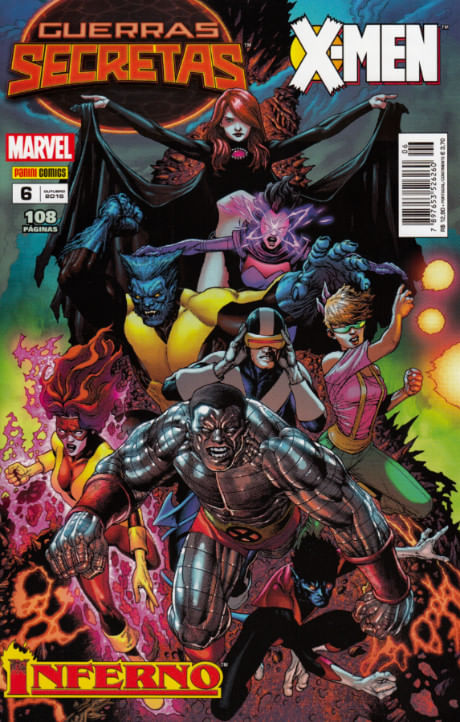 Guerras Secretas - X-Men # 6 - Inferno