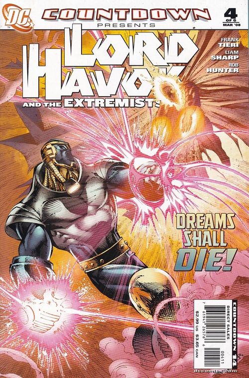 Countdown - Lord Havok and the Extremists # 4